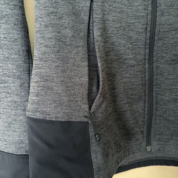 The North Face | Shastina Full Zip Fleece Jacket Slim Fit Dark Gray Medium - Picture 5 of 12